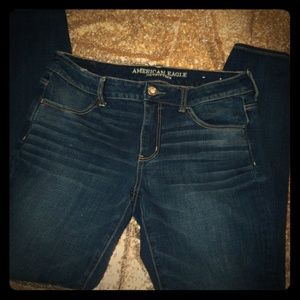 American Eagle Super Stretch Skinny Jean's Sz 12